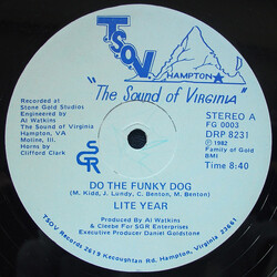 Lite Year Do The Funky Dog USED VINYL 12INCH 33 S RPM STEREO