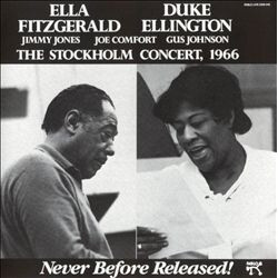 Ella Fitzgerald / Duke Ellington The Stockholm Concert, 1966 Vinyl LP USED