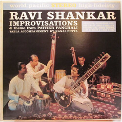 Ravi Shankar Improvisations And Theme From Pather Panchali Vinyl LP USED