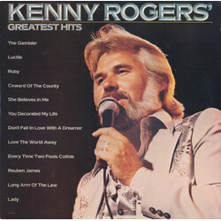 Kenny Rogers Greatest Hits Vinyl LP USED