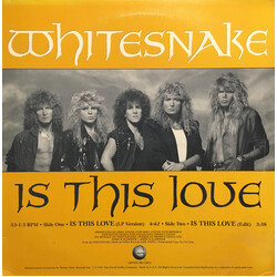 Whitesnake Is This Love USED VINYL 12INCH PROMO 33 S RPM