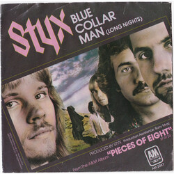Styx Blue Collar Man (Long Nights) USED VINYL 7INCH 45 RPM STEREO