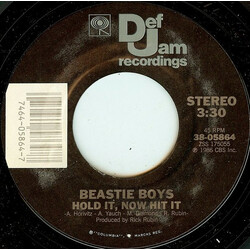 Beastie Boys Hold It, Now Hit It Vinyl 7" USED