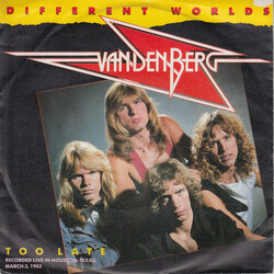 Vandenberg Different Worlds USED VINYL 7INCH 45 RPM SINGLE STEREO