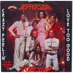 Jefferson Starship Crazy Feelin' USED VINYL 7INCH 45 RPM SINGLE STEREO