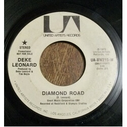 Deke Leonard Diamond Road / Turning In Circles USED VINYL 7INCH 45 RPM SINGLE PROMO STEREO