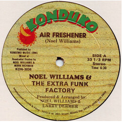 Noel Williams & The Extra Funk Factory Air Freshener USED VINYL 12INCH 33 S RPM