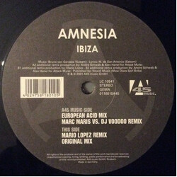 Amnesia Ibiza VINYL 12" USED