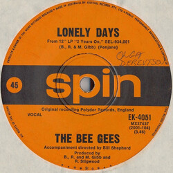 Bee Gees Lonely Days / Man For All Seasons USED VINYL 7INCH 45 RPM SINGLE