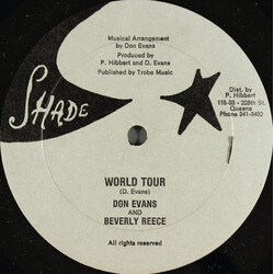 Don Evans (3) / Beverly Reece World Tour USED VINYL 12INCH 45 RPM