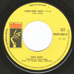Isaac Hayes Theme From Shaft USED VINYL 7INCH 45 RPM SINGLE