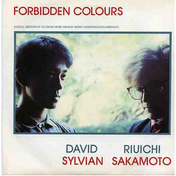 Ryuichi Sakamoto & David Sylvian Forbidden Colours VINYL 7" USED