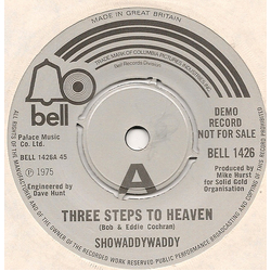 Showaddywaddy Three Steps To Heaven Vinyl 7" USED