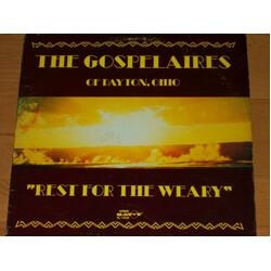 The Gospelaires Rest For The Weary Vinyl LP USED