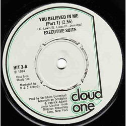 Executive Suite You Believed In Me USED VINYL 7INCH 45 RPM