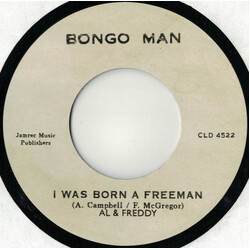 Al Campbell / Freddie McGregor / The New Establishment I Was Born A Freeman / Freeman Pt. 2 USED VINYL 7INCH 45 RPM REISSUE