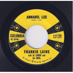 Frankie Laine Annabel Lee USED VINYL 7INCH 45 RPM
