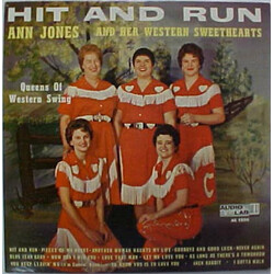 Ann Jones And Her Western Sweethearts Hit And Run Vinyl LP USED
