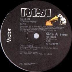 Evelyn King Out There / Make Up Your Mind USED VINYL 12INCH