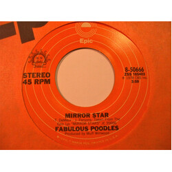 Fabulous Poodles Mirror Star USED VINYL 7INCH 45 RPM SINGLE