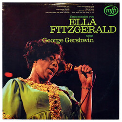Ella Fitzgerald Ella Fitzgerald Sings "Embraceable You" And Other George Gershwin Favourites Vinyl LP USED