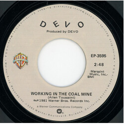 Devo Working In The Coal Mine USED VINYL 7INCH 45 RPM SINGLE STYRENE