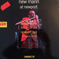 Herbie Mann New Mann At Newport Vinyl LP USED