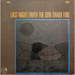 Don Randi Trio Last Night / With The Don Randi Trio Vinyl LP USED