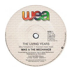 Mike & The Mechanics The Living Years USED VINYL 7INCH 45 RPM SINGLE