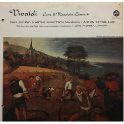 Antonio Vivaldi / Paul Grund / Artur Rumetsch / Anton Stingl / Württembergisches Kammerorchester / Jörg Faerber Lute And Mandolin Concerti Vinyl LP US