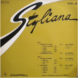 Paul Bonneau Styliana Vol.2 Vinyl LP USED