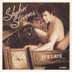 Shakin' Stevens It's Late Vinyl 7" USED