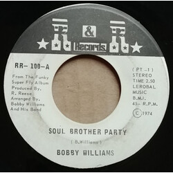 Bobby Williams (16) Soul Brother Party USED VINYL 7INCH 45 RPM