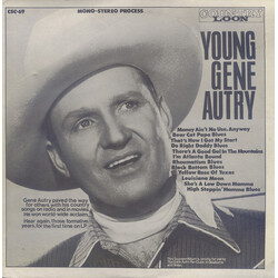 Gene Autry Young Gene Autry Vinyl LP USED