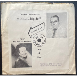 Big Jeff Bess You USED VINYL 7INCH 45 RPM