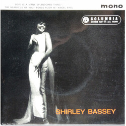 Shirley Bassey / The Williams Singers / Geoff Love & His Orchestra Shirley Bassey USED VINYL 7INCH 45 RPM EP MONO