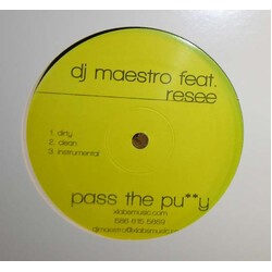 DJ Maestro (3) Pass The Pu**y USED VINYL 12INCH 33 S RPM