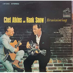 Chet Atkins / Hank Snow Reminiscing Vinyl LP USED