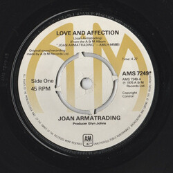 Joan Armatrading Love And Affection USED VINYL 7INCH 45 RPM SINGLE