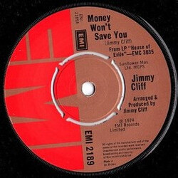 Jimmy Cliff Money Won't Save You USED VINYL 7INCH 45 RPM