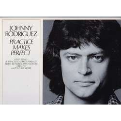 Johnny Rodriguez (4) Practice Makes Perfect Vinyl LP USED