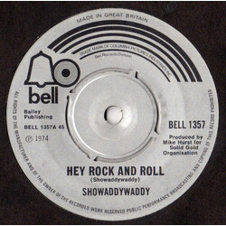 Showaddywaddy Hey Rock And Roll USED VINYL 7INCH 45 RPM SINGLE