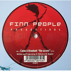 Camo & Krooked The Access / Close Ya Eyes USED VINYL 12INCH 45 RPM
