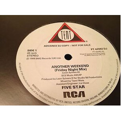 Five Star Another Weekend (Friday Night Mixes) USED VINYL 12INCH PROMO SINGLE