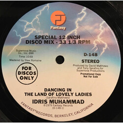 Idris Muhammad Dancing In The Land Of Lovely Ladies USED VINYL 12INCH 33 S RPM PROMO
