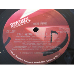 Take Five The Word Is Out Vinyl 12" USED