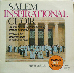 The Salem Inspirational Choir He's Able Vinyl LP USED