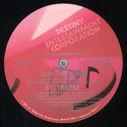 Saint Tropez Bein' With You Vinyl 12" USED