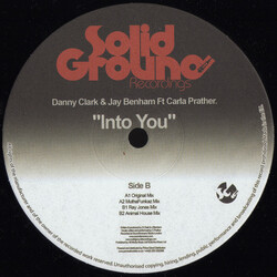 Danny Clark & Jay Benham / Carla Prather Into You USED VINYL 12INCH 33 S RPM