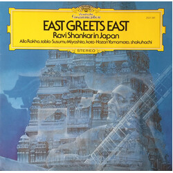 Ravi Shankar East Greets East Vinyl LP USED